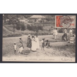 Colonies - CPA - Cachet Gabon Djole 1919, lartdesgents.fr