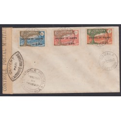 Colonies - Lettre Cameroun Cachet control Postal Neuf Timbres n°247 et n°248 lartdesgents.fr