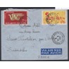 Viet Nam - Lettre Cachets Saigon-RP Viet Nam A bord du Jamaique 1952 - lartdesgents.