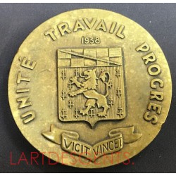 Médaille 1938 Tchad,Chambre de commerce d'agriculture d'industrie , LARTDESGENTS.FR