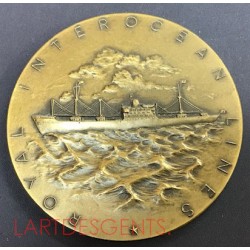 Médaille R.I.L Royal Interocéan Lines (Hollande), LARTDESGENTS.FR
