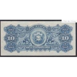 Costa Rica Billet 10 Colones Specimen 1903-1917 - Sup+  lartdesgents.fr