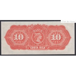 Costa Rica Billet 10 Pesos Non Emis 1-04-1809 - UNC  lartdesgents.fr