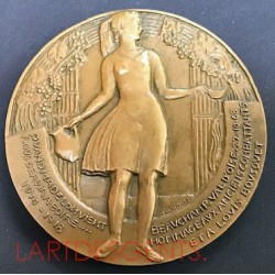 Médaille Hommage aux anciens combattants & Louis BOUSQUET, LARTDESGENTS.FR
