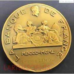 Médaille LA BANQUE DE FRANCE 1800-1950, LARTDESGENTS.FR