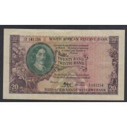 Afrique du Sud Billet 20 Rand 1961 - TTB - lartdesgents.fr