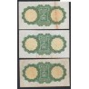 Irlande du Sud - Lot de 7 Billets de 1 pound - 1962 à 1969 - lartdesgents.fr