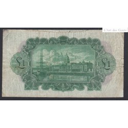 Irlande Ploughman Billet 1 Pound -n° 21BA081661- 1931  - lartdesgents.fr