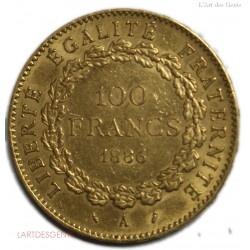 100 francs or Génie 1886 A Paris Superbe, lartdesgents.fr