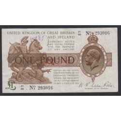Billet Royaume Uni 1 Pound 1928 Pick 361a - F1 99 n°293016 - lartdesgents.fr