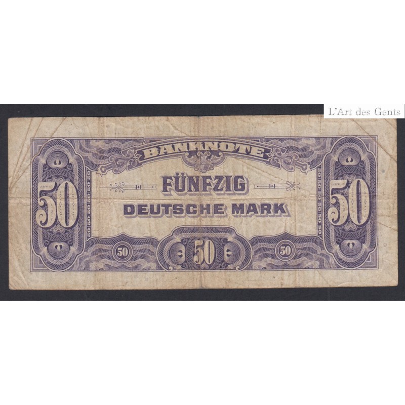 Allemagne Billet 50 Mark Série 1948 - k8604310B - lartdesgents.fr