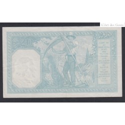 Billet France 20 Francs Bayard 1919  - N.6422 555 - lartdesgents.fr