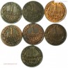 Daniel Dupuis - 1 centime 1899, 1901, 1908, 1911, 1914, 1916, 1919