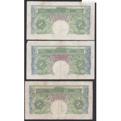 Lot de 3 Billets Grande bretagne  1 pound  - lartdesgents.fr