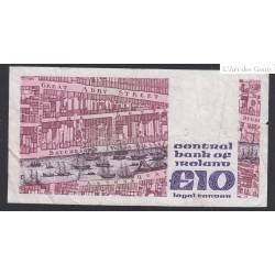 Billet Irelande 10 Pounds 1985 - ECH 142759  - lartdesgents.fr