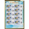 Lot de 3 Feuillets timbres personalisés - 2000 - F3365  - lartdesgents.fr