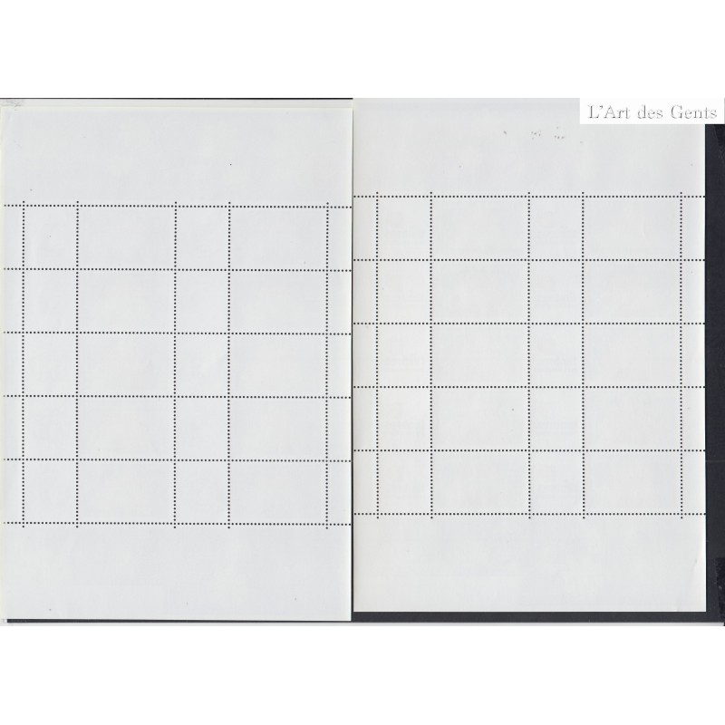 Blocs Souvenir - France - Lot de Blocs Feuillets**- DEPART 10 % DE LA COTE -20 piéces