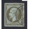 Timbre France n°11-  1c. olive oblitérés, cote 90 Euros lartdesgents