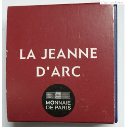 Coffret  10 Euros Argent France 2012 La Jeanne D’arc