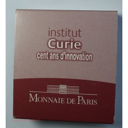 Coffret 10€ argent Institut Curie 2009 argent, lartdesgents.fr