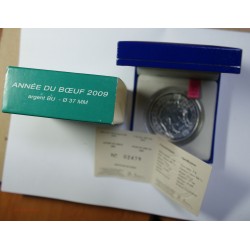 Coffret France 5 euros, Année du Boeuf, BU 2009, lartdesgents.fr