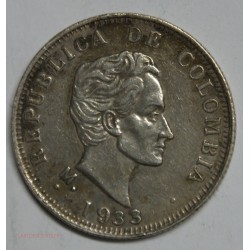 Colombie - 50 centavos 1933...