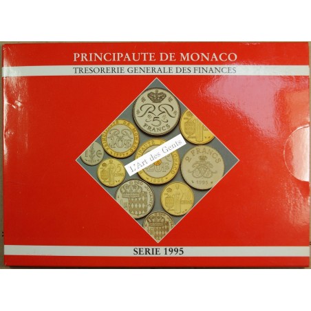 Coffret FDC MONACO 1995, lartdesgents.fr