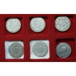 Série 1/2 Franc Suisse 1850 à 1901 à voir, lartdesgents.fr