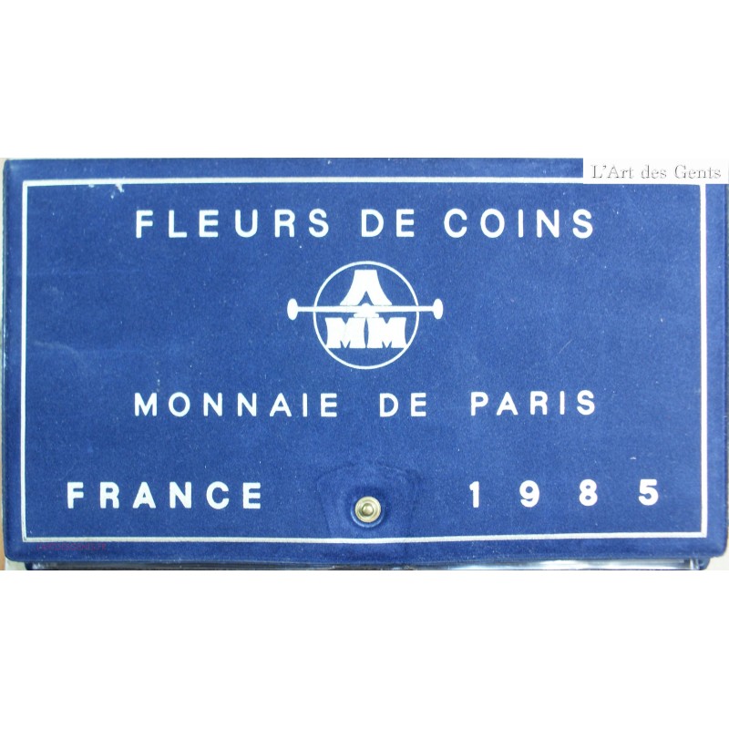 Coffret FDC FRANCE 1985 en Francs, lartdesgents.fr