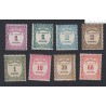 Série Timbres Taxe Recouvrement n°55 à n°62 neufs** 1927-1931 - cote 700 euros, Signés  lartdesgents.fr