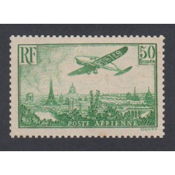 Timbre Poste Aérienne -  n°14 - 1936 - Neuf** - Cote 2000 Euros- lartdesgents