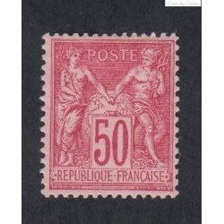 Timbre France n°98 Type sage 1900 Neuf Signé cote 275 Euros lartdesgents.fr