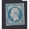 Timbre France n°10 Louis-Napoléon 1852 Oblitéré Signé cote 45 Euros lartdesgents.fr