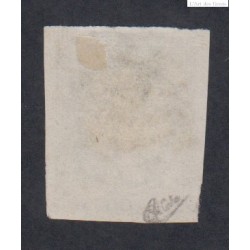 Timbre France n°44B - 20 c. bleu - 1870 Oblitéré signé cote 900