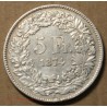 Suisse, Helvetia 5 Francs 1874 Femme assise  lartdesgents.fr