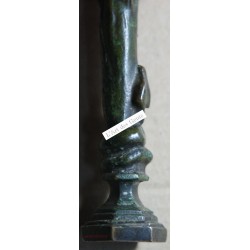 Sceau cachet Bronze, singe serpent signé Fremiet s XIXème- lartdesgents.fr