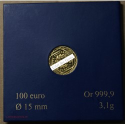 100 Euros OR 2009 999/00 24k 3.1grs - lartdesgents.fr