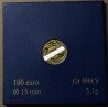 100 Euros OR 2009 999/00 24k 3.1grs - lartdesgents.fr