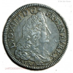 ECU aux 8 L, Louis XIV 1691...