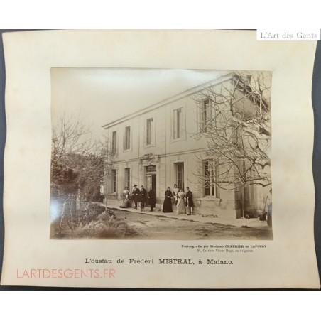 Photo 32x25,2 cm de la Maison de Frédéric Mistral (2), lartdesgents.fr