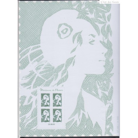 Affiche numérotée Marianne de l'Avenir 2024 - Neuf** lartdesgents.fr