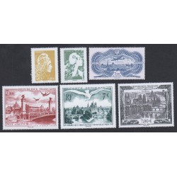 6 timbres issus des 6 Affiches numérotées de 2021 à 2024 Neufs** lartdesgents.fr