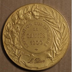 Médaille "Exposition Européenne de Cannes 1900, attribué à Pétua (12), lartdesgents.fr