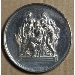 Médaille "écoles nationale des beaux arts 1873, attribué à Pétua (13), lartdesgents.fr