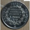 Médaille Argent "Arts Professionnels Besançon Honneur Patrie Travail" 1864, attribué à Pétua (26), lartdesgents.fr