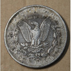 1890-CC CARSON CITY MORGAN $1 SILVER DOLLAR, lartdesgents.fr