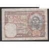 Billet ALGERIE 5 Francs 11-4-1933 TTB N° X.4069 156, lartdesgents.fr