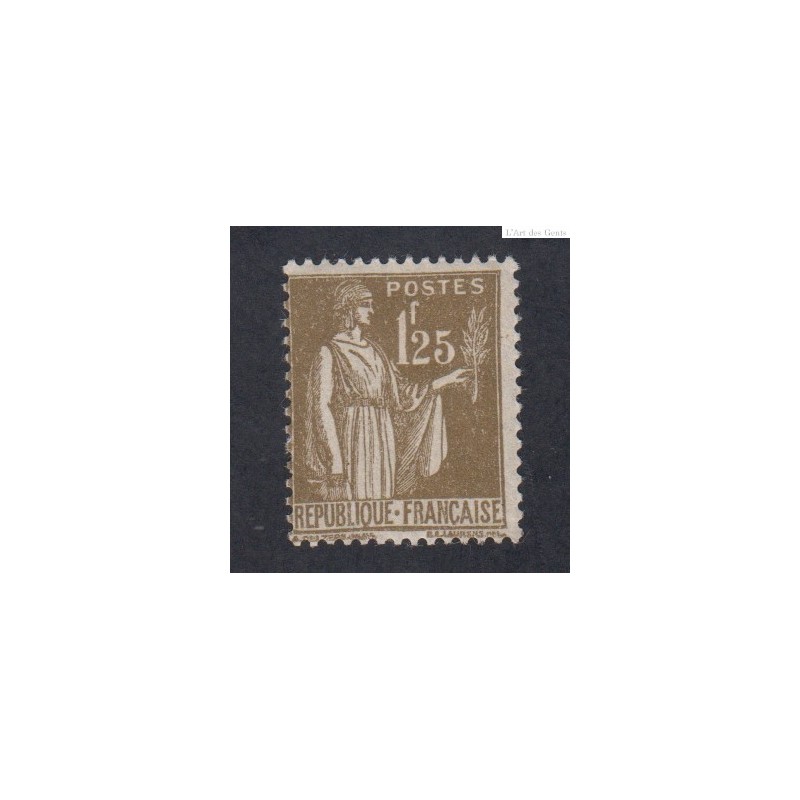 Timbres Type Paix N°287 - 1932-33 Neuf*  cote 85 Euros lartdesgents.fr