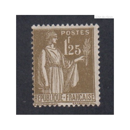 Timbres Type Paix N°287 - 1932-33 Neuf*  cote 85 Euros lartdesgents.fr