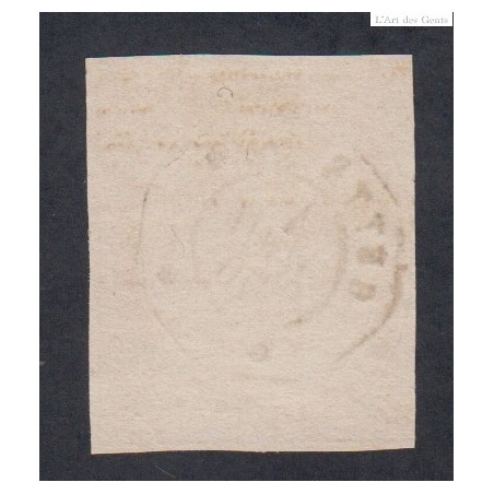 France Timbre-Télégraphe N° 3 Oblitéré - Rare Pour Collection